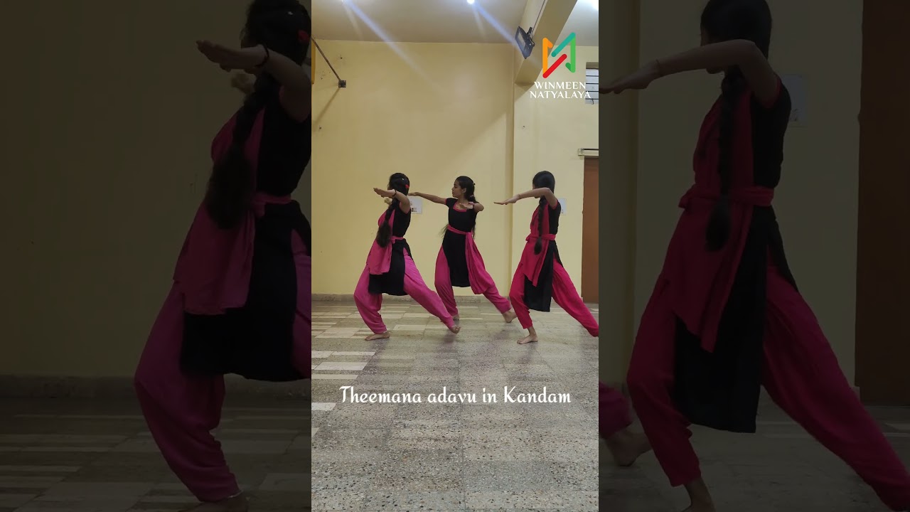 Theermana adavu in Kandam #dance #bharatanatyam #danceclass #adavu #trending #learnbharatanatyam