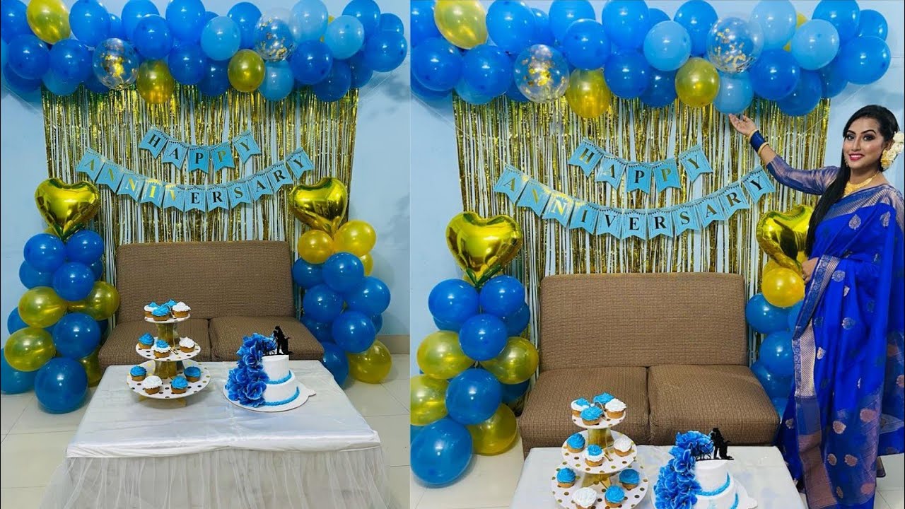 বিবাহবার্ষিকী উপলক্ষে যেভাবে সাজালাম | Anniversary decoration at home | Tamanna Nasir | Party vlog