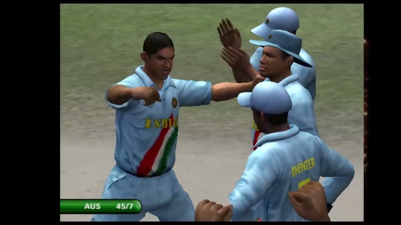INDIA vs AUSTRALIA EA Cricket Gameplay | EA Cricket 2007 | EA Sports Cricket 2007 | INDIAN TEAM WIN