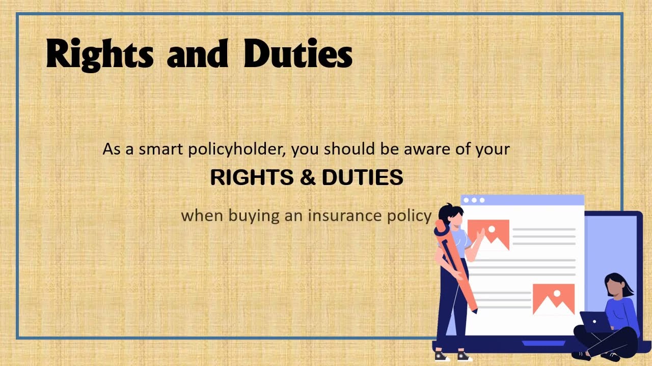 Rights and Duties of an Insurance Policyholder