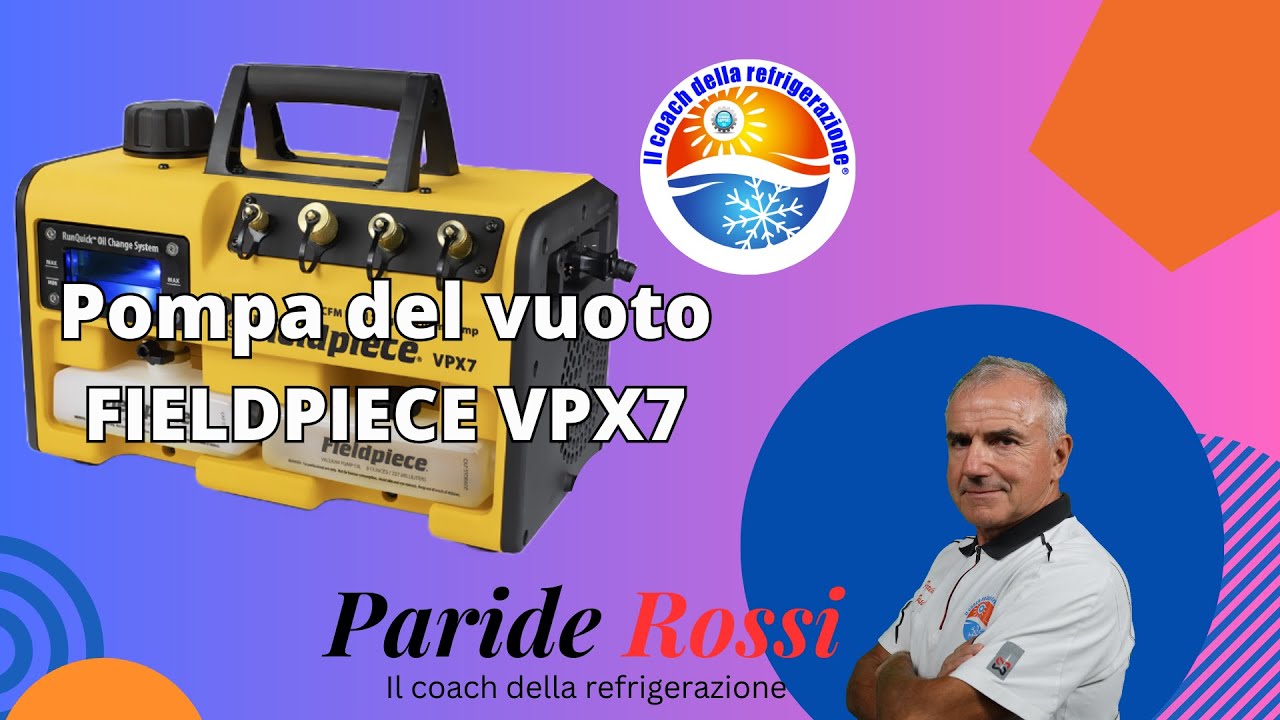 Pompa del vuoto Fielpiece VPX7
