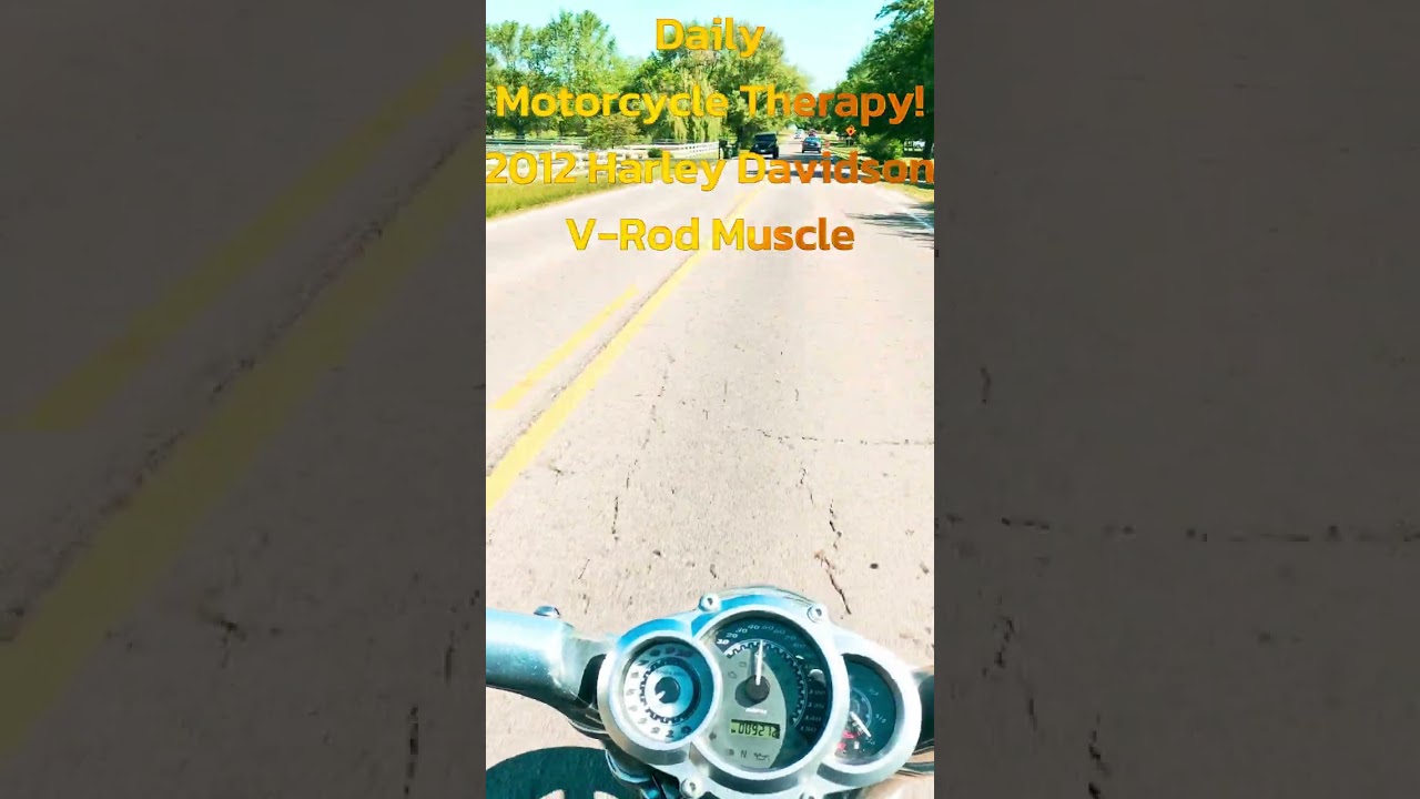 Motorcycle Stress Relief | 2012 Harley Davidson V-Rod Muscle