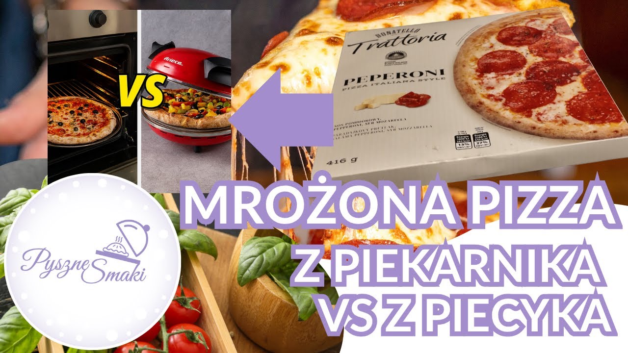 Test pieczenia mrożonej pizzy w piekarniku i piecyku - Pizza Donatello Trattoria z Biedronki