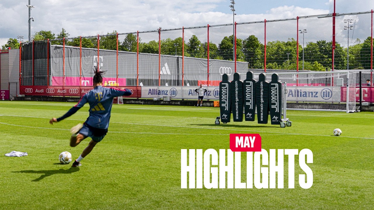 On the pitch with Michael Olise &ndash; Free-kick training at FC Bayern 🎯🔥 | Best Of Training May
