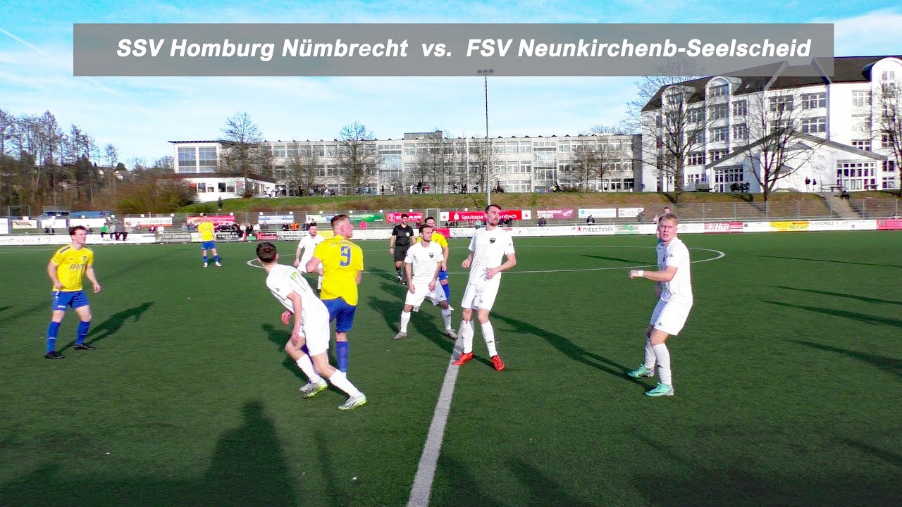 Fussball Landesliga SSV Homburg Nümbrecht vs. FSV Neunkirchen Seelscheid