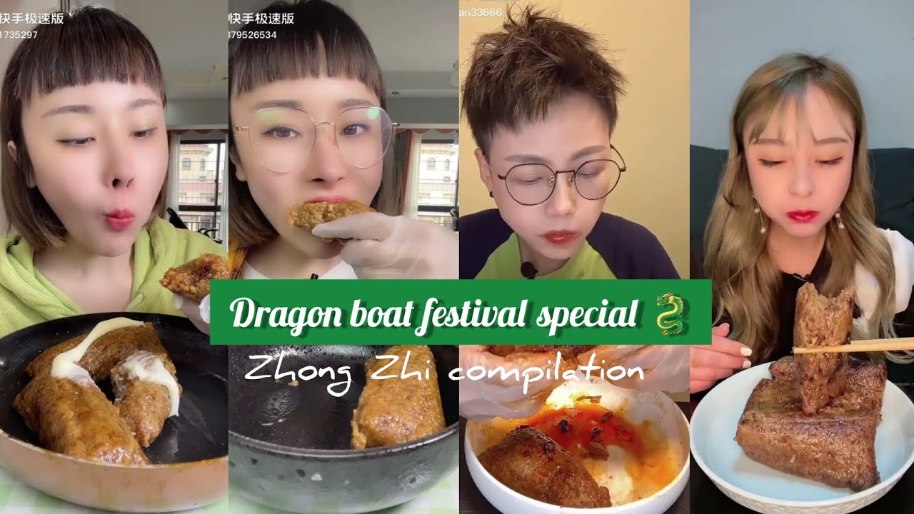 Zhong Zhi compilation | Kwai mukbang ASMR | Big bites