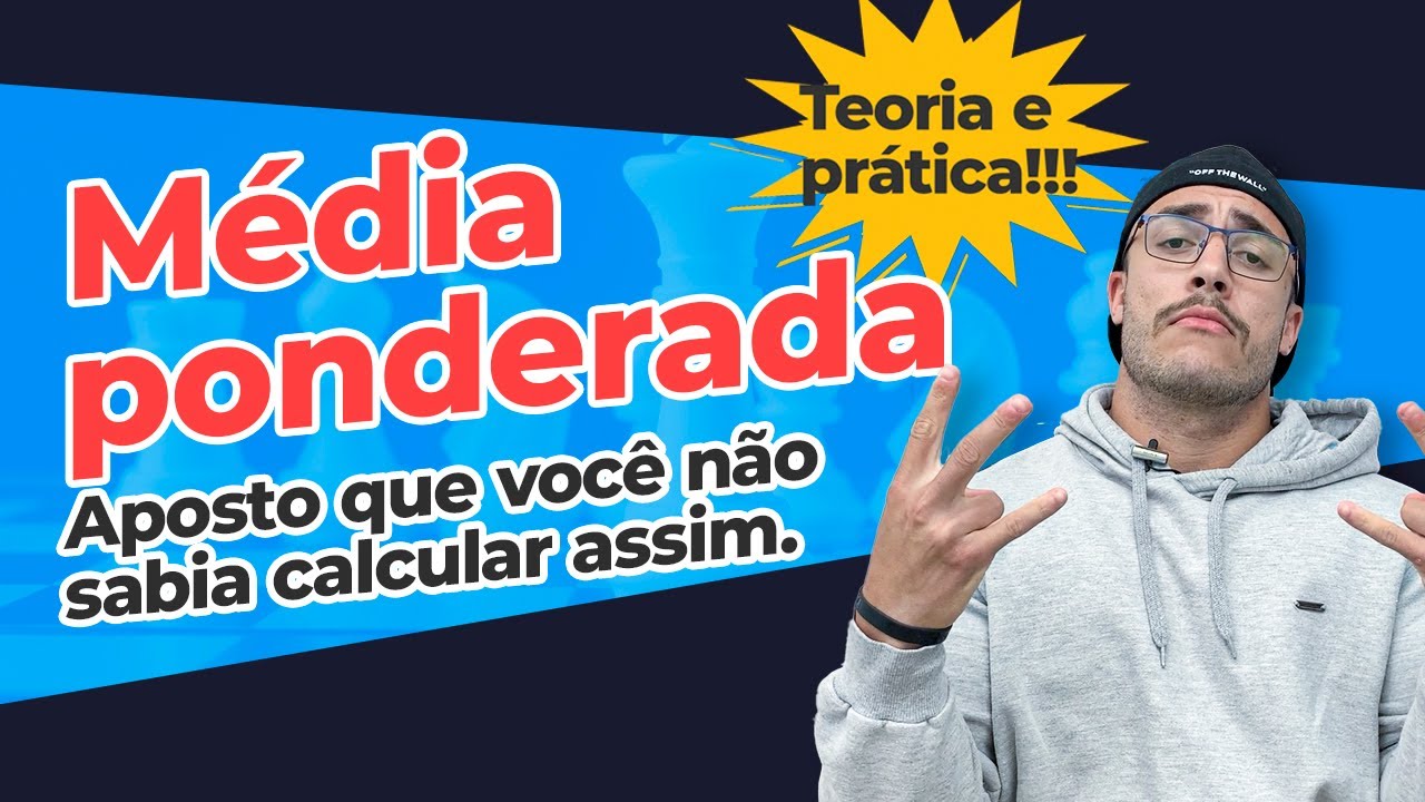 M&Eacute;DIA PONDERADA: tudo o que voc&ecirc; precisa saber para o Enem