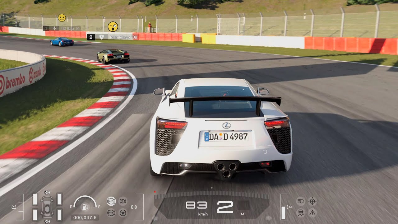 Gran Turismo 7 | Single Race GT Sophy 2.0 Battle - Deep Forest Raceway - Lexus LFA [4KPS5]