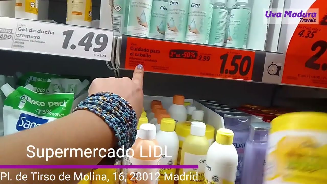 Nuestras primeras compras en LIDL en MADRID ESPAÑA | les dejamos algunos precios