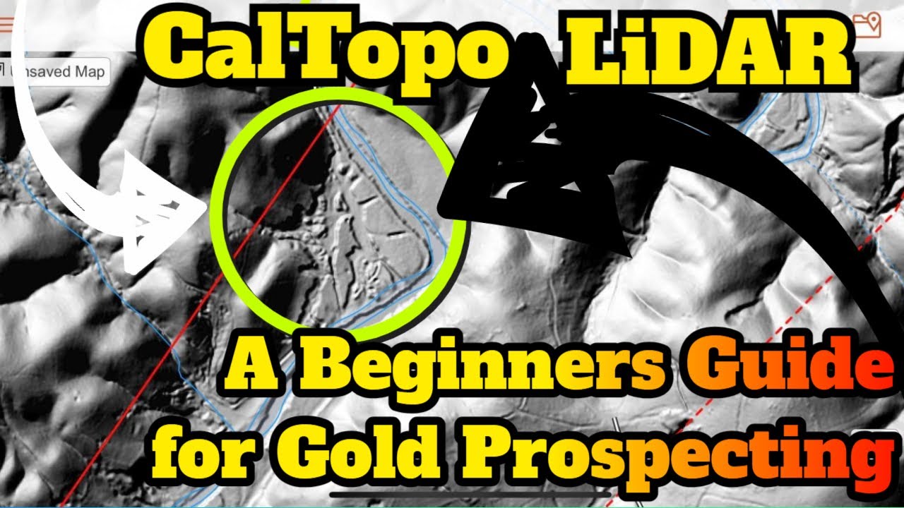 The Best Gold Prospecting App To Date!! CalTopo!!