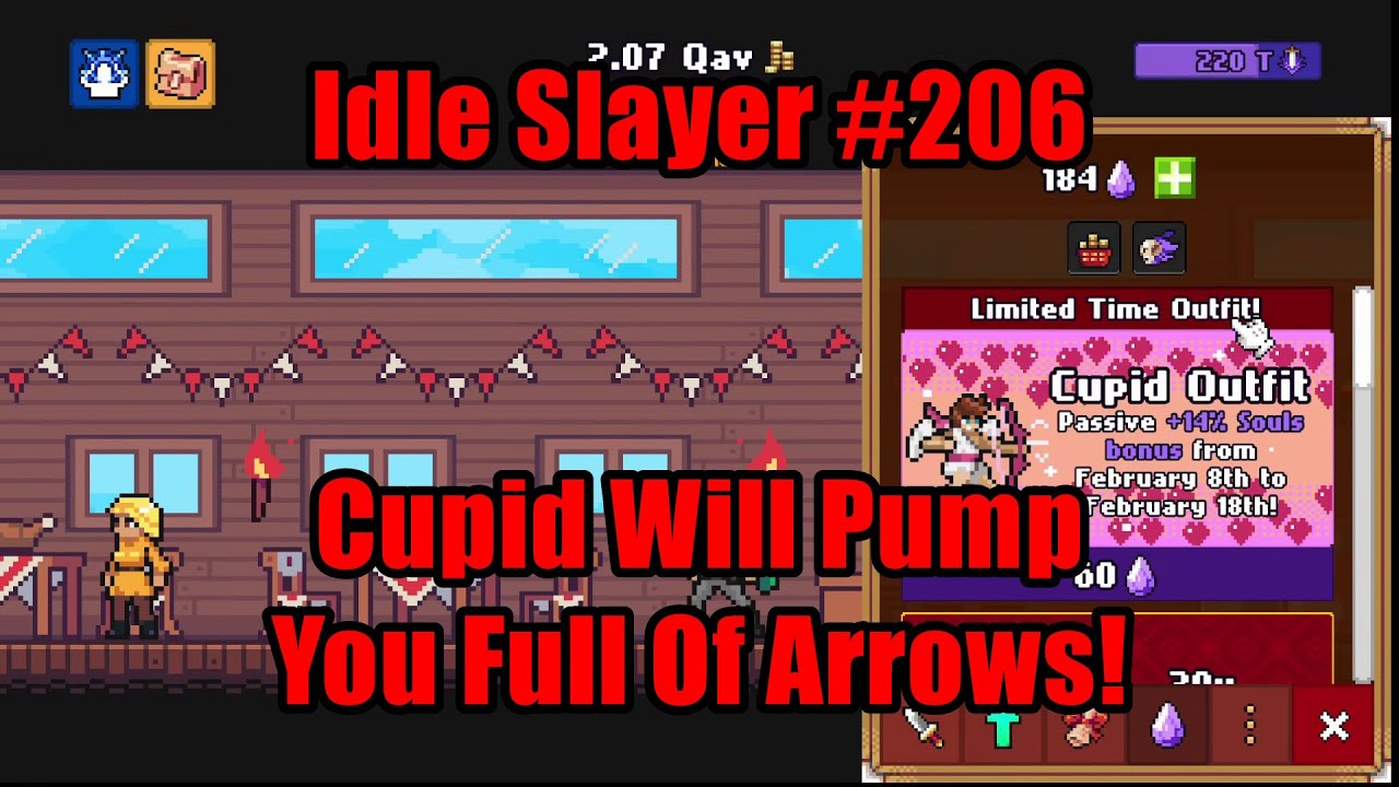 Idle Slayer #206 - Купидон наполнит тебя стрелами! #IdleSlayer