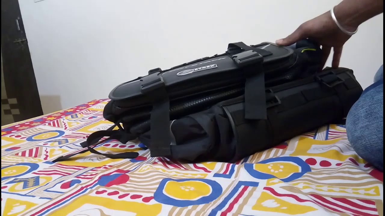 Rynox Drystack saddle bag Unboxing