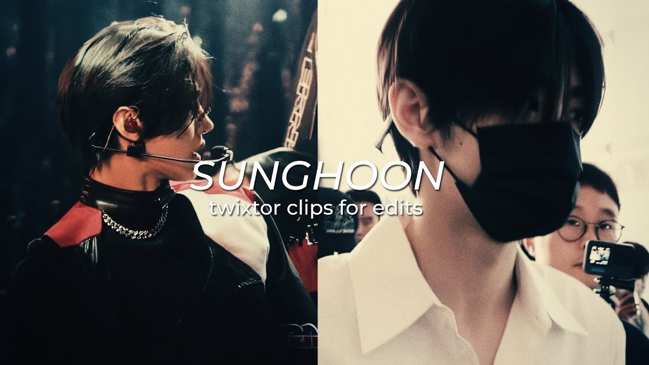 HD Sunghoon Twixtored clips for edit