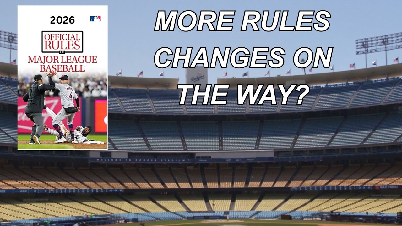 More MLB rules changes?