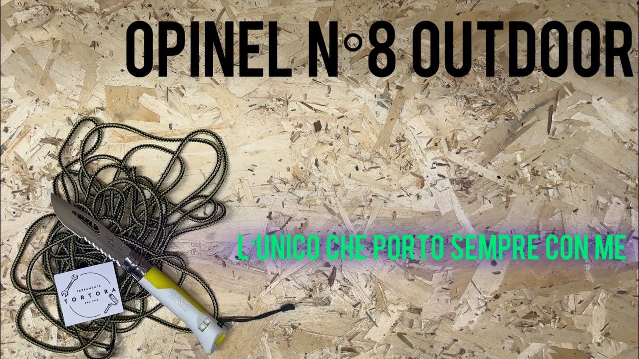 Opinel N°08 Outdoor – Il miglior coltello sotto i 30€?