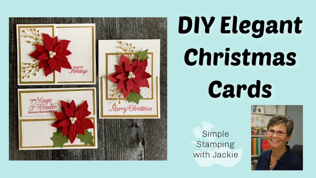 Elegant Christmas Cards to Make That Will Leave You Saying WOW