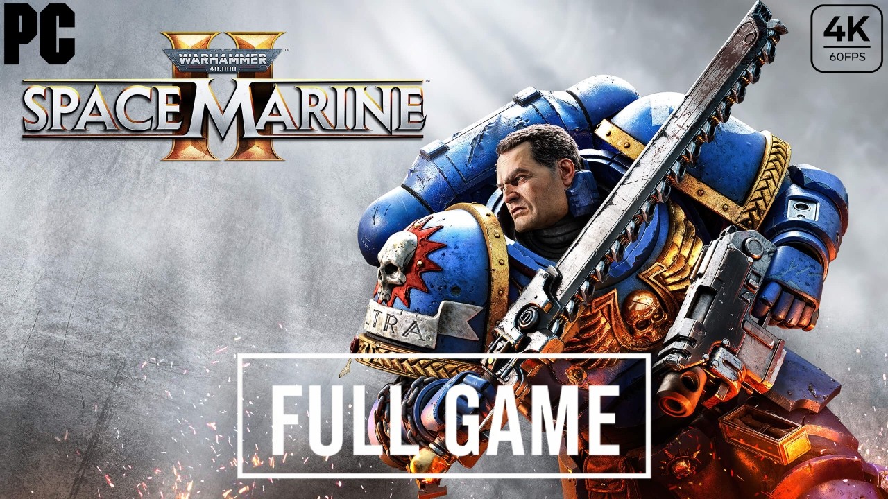 WARHAMMER 40.000 SPACE MARINE 2 Gameplay Walkthrough FULL GAME -4K 60FPS PC- No Commentary
