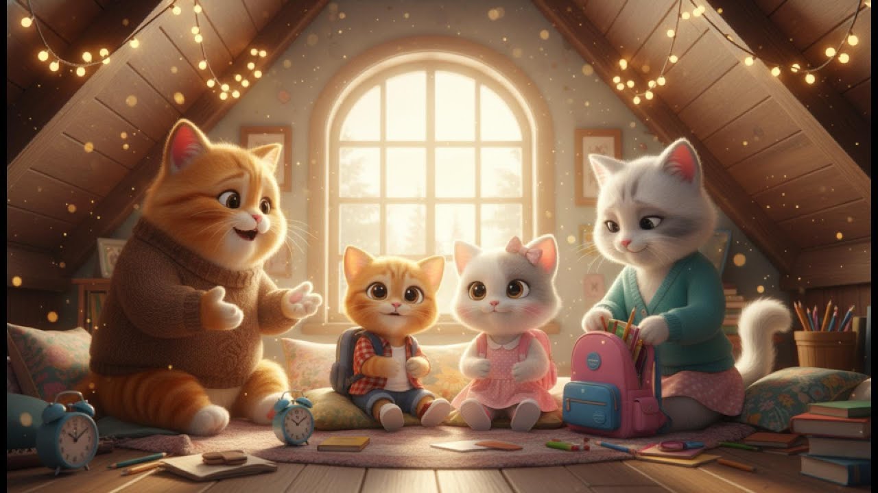 Back to School Cat Story: Misa's Funny Tales | CuriousCatLife