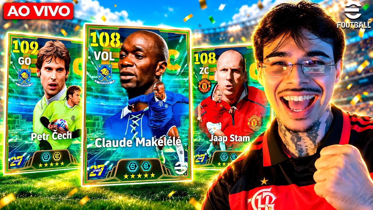 🔴 BUSCANDO o MAK&Eacute;L&Eacute;L&Eacute; na NOVA BOX do EFOOTBALL MOBILE!