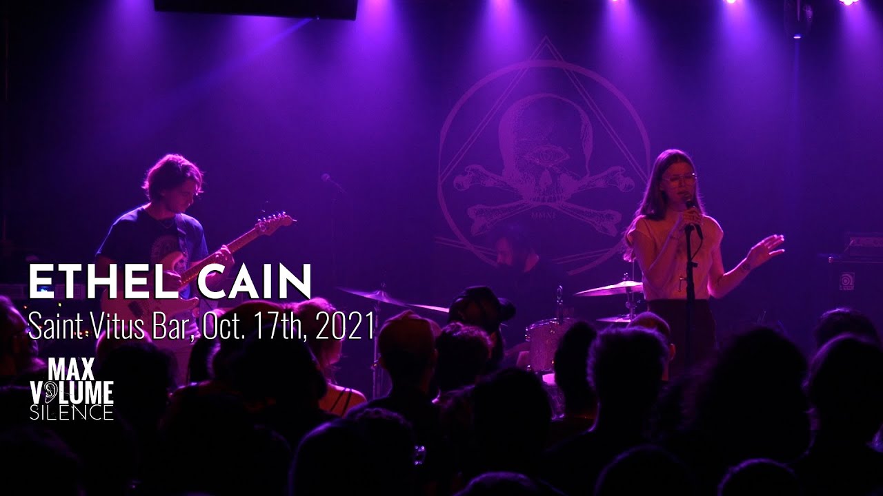 ETHEL CAIN live at Saint Vitus Bar, Oct. 17th, 2021 (FULL SET)