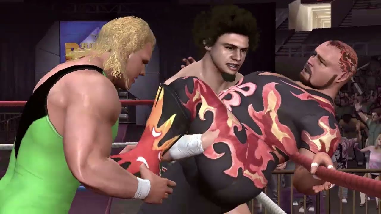 WWE Legends Of WrestleMania PS3 (30-Man Royal Rumble) #3