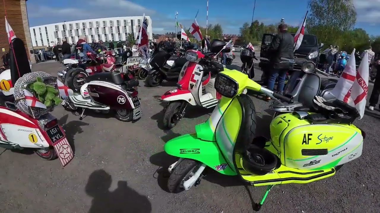 St George's Day Ride Out Manchester 2025