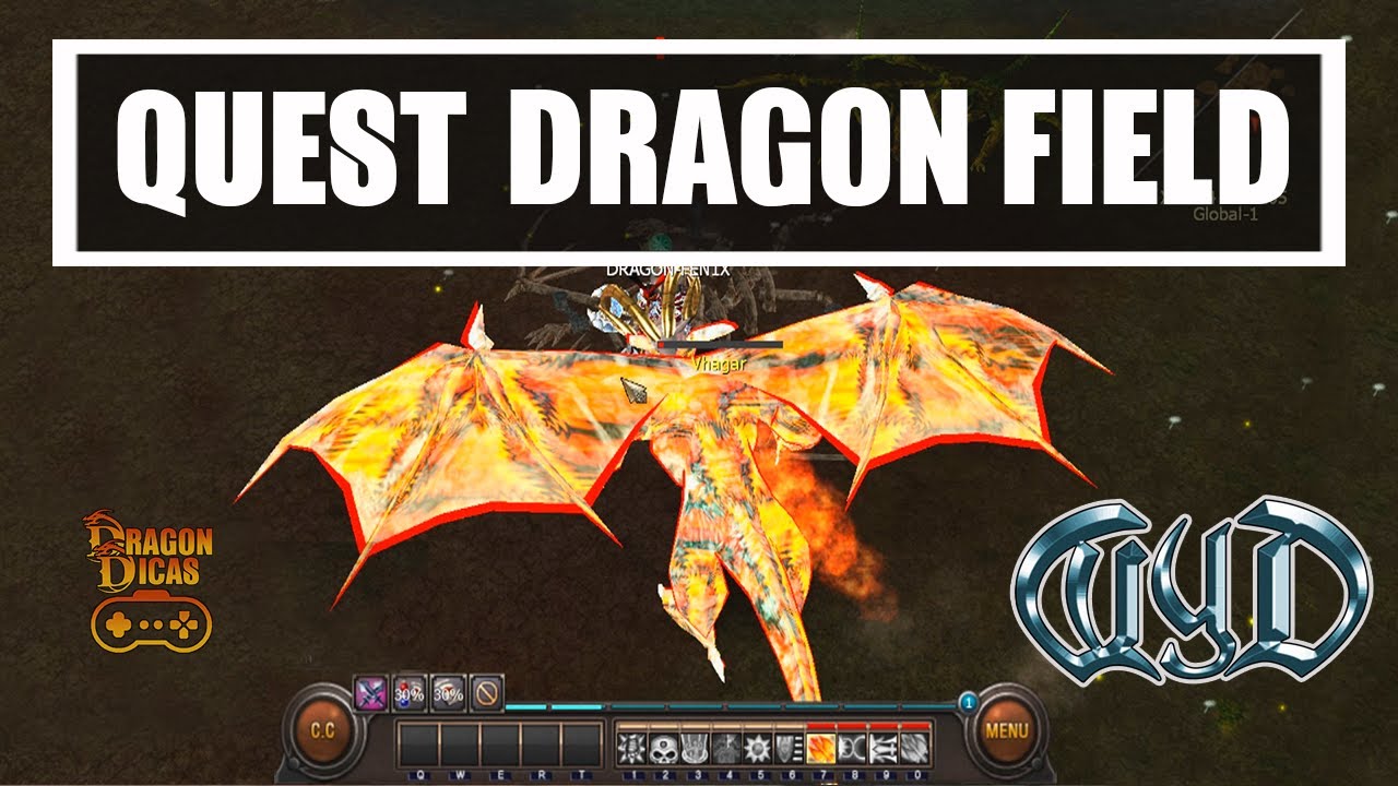 QUEST DRAGON FIELD no WYD GLOBAL | Primeiro andar