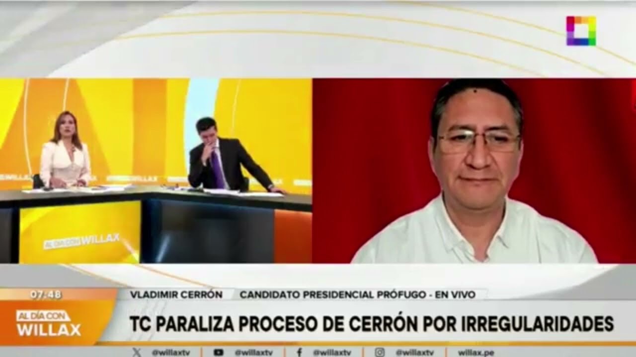Entrevista a Dr. Vladimir Cerrón en Willax 19/03/26