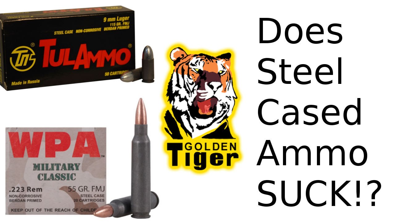 Правда о патронах со стальной гильзой! (Развенчание мифов)