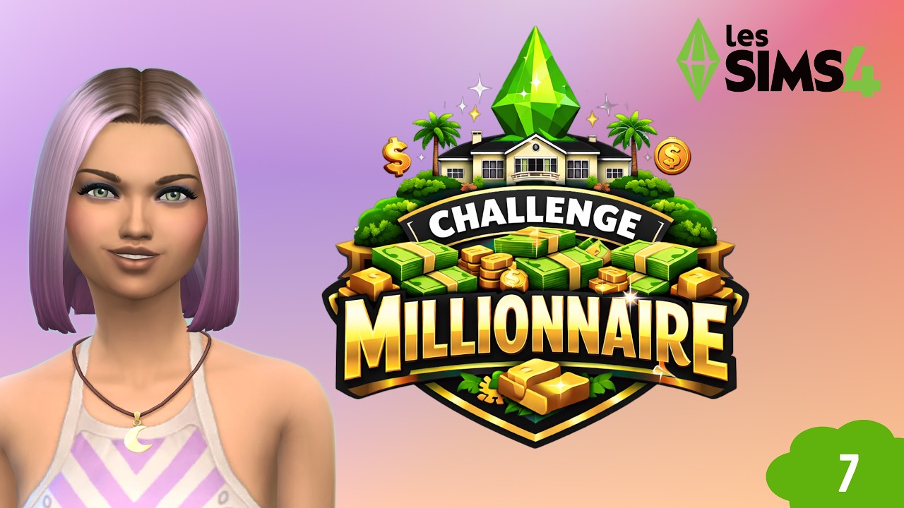 On se fait VOLER nos récoltes - Ep 7 Challenge Millionnaire - Sims 4