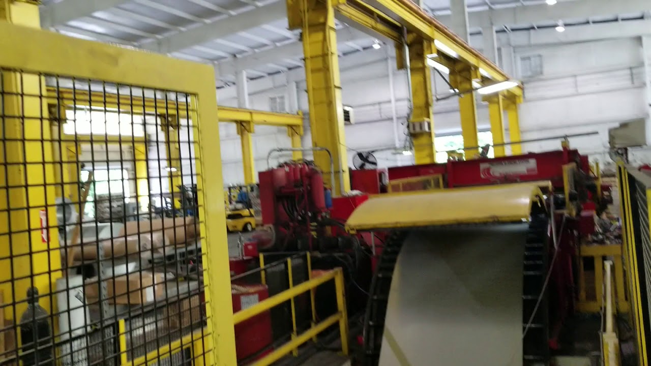 Multi-cut Blanking Line: Redbud Industries precision blanking system