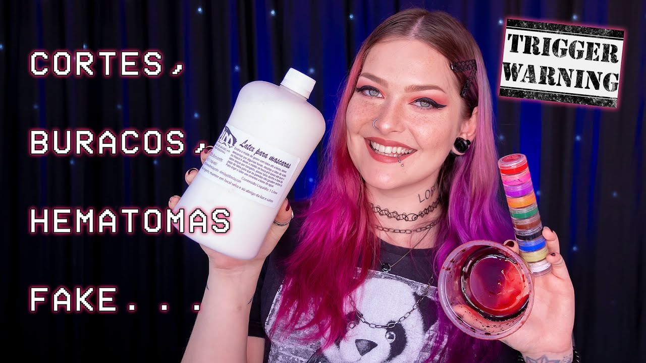 Dicas de Halloween 1| Como fazer efeitos especiais na maquiagem... 🎃