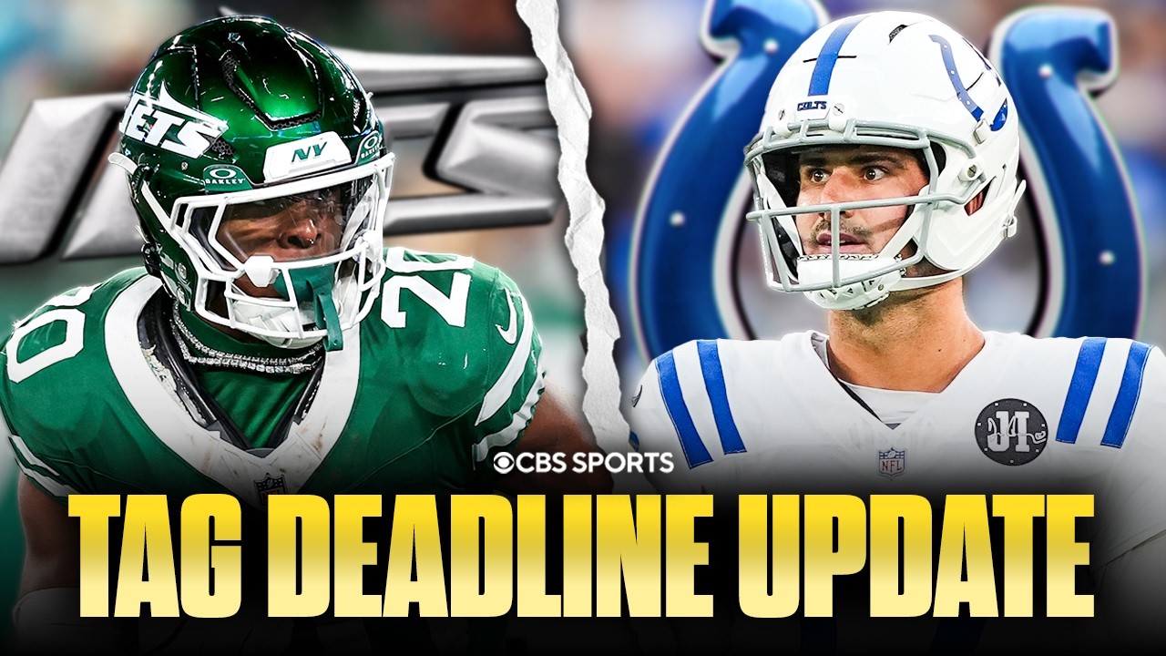 Last minute NFL Franchise Tag preview: Daniel Jones, Breece Hall among players to keep an eye on 👀