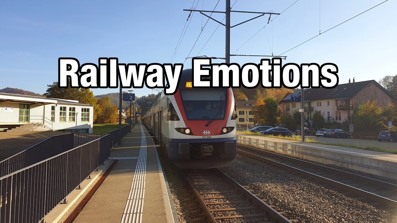 🚆 Rush hour cab ride with operational insights and specialities (Switzerland | S11 Wila - Aarau)