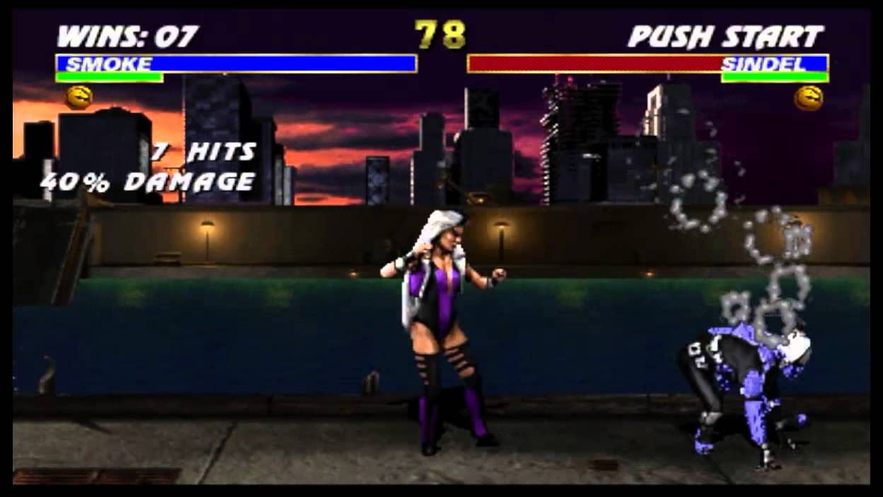 Ultimate Mortal Kombat 3 - Smoke (Arcade)