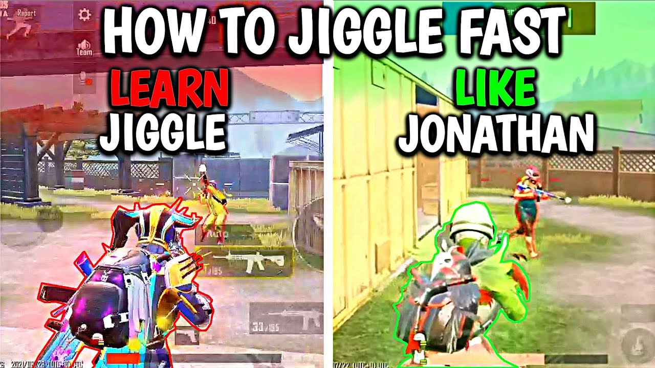 How To Jiggle Fast In BGMI | Learn Jiggle Like @JONATHANGAMINGYT  | Close Range Drills PUBG MOBILE |