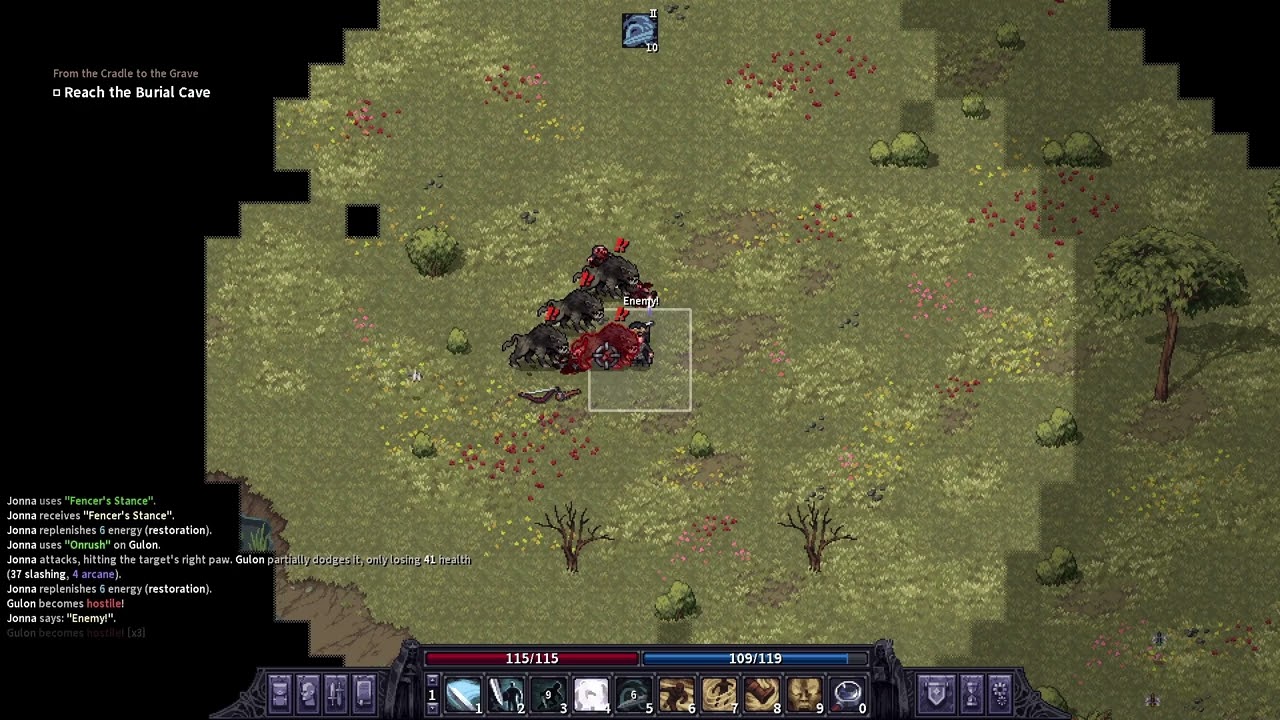 Stoneshard | Sword 1H Late | Beast Hunt | 100% Dodge Chane but Weird