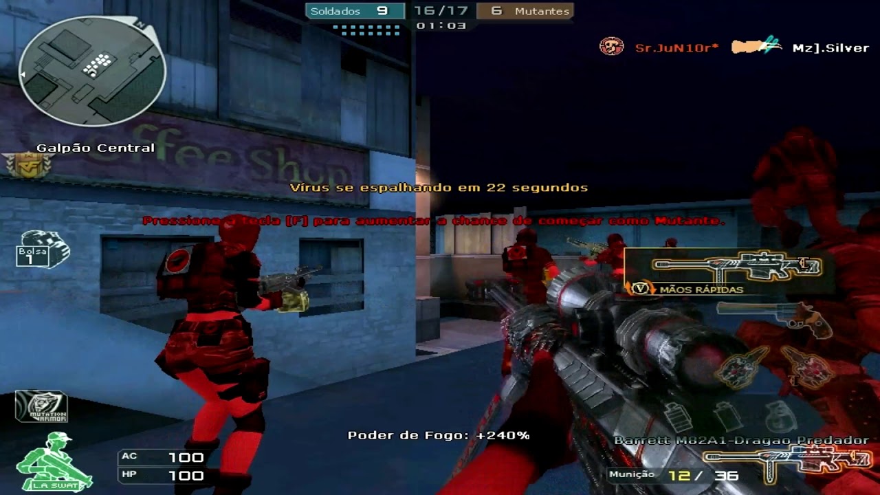 CF AL Heroi x Vilarejo Barret Predador Soco Mortal vip