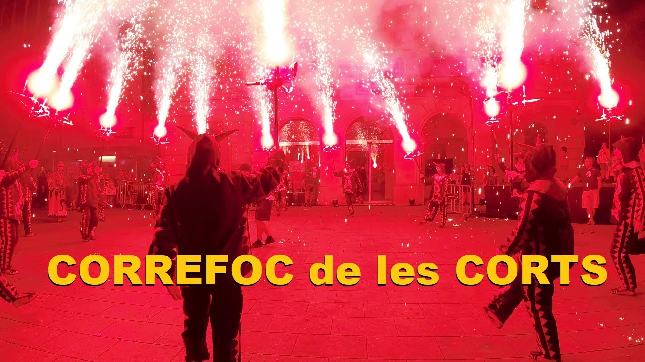 BARCELONA Festa Major 2023 | CORREFOC de les CORTS (30/9/2023) [4K]