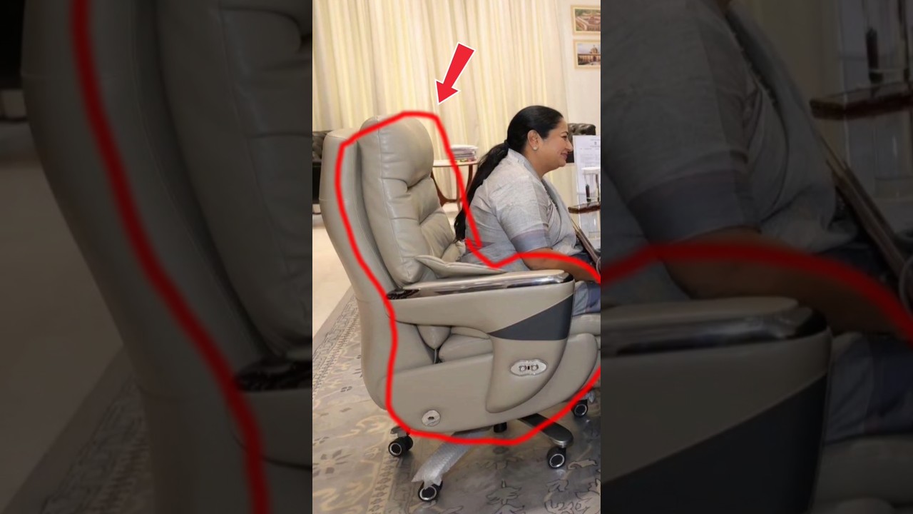 Delhi CM Anti-Gravity Chair🤯#shorts