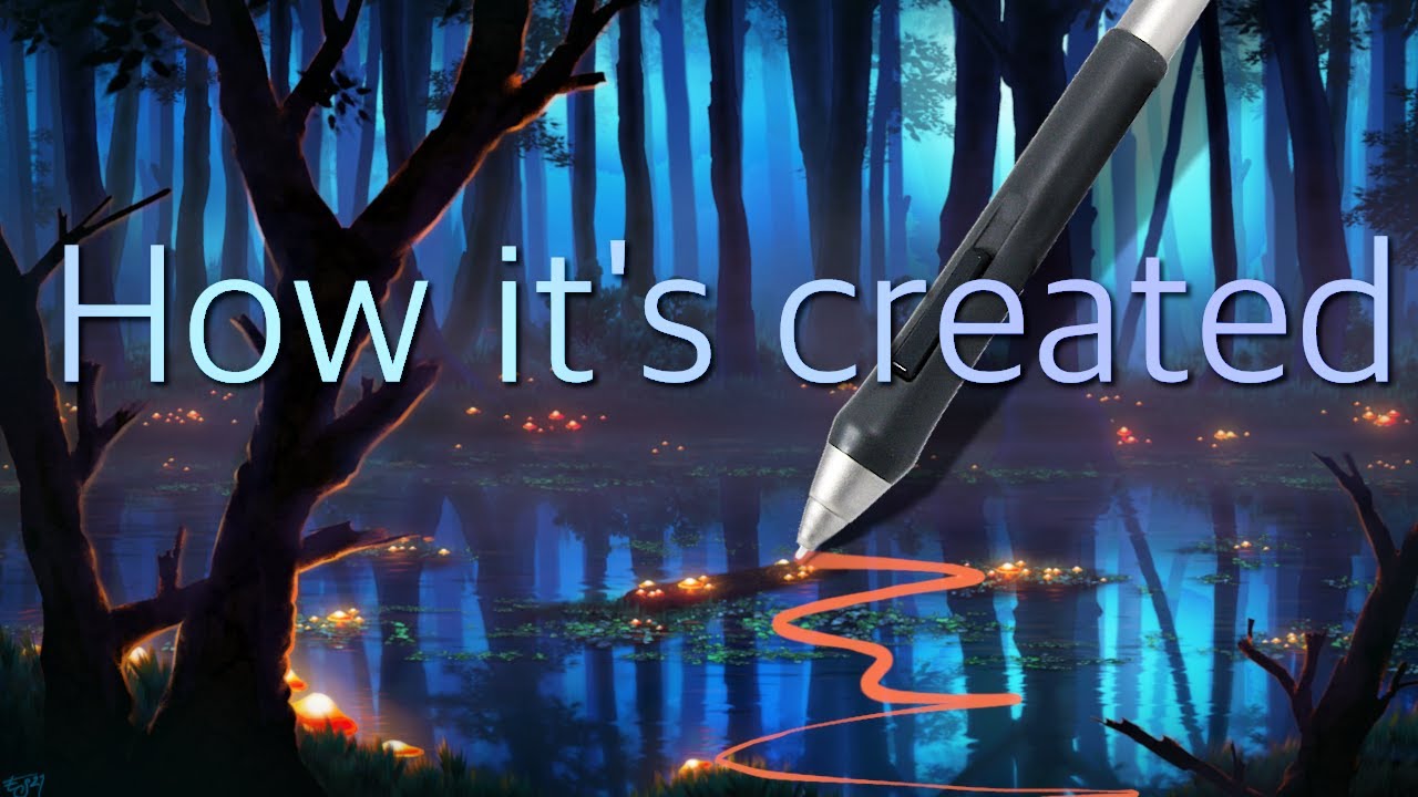 Digital Art Made in GIMP Tutorial 