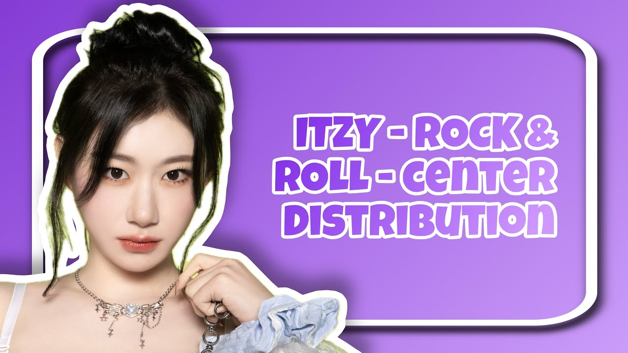 ITZY - ROCK & ROLL - CENTER DISTRIBUTION 