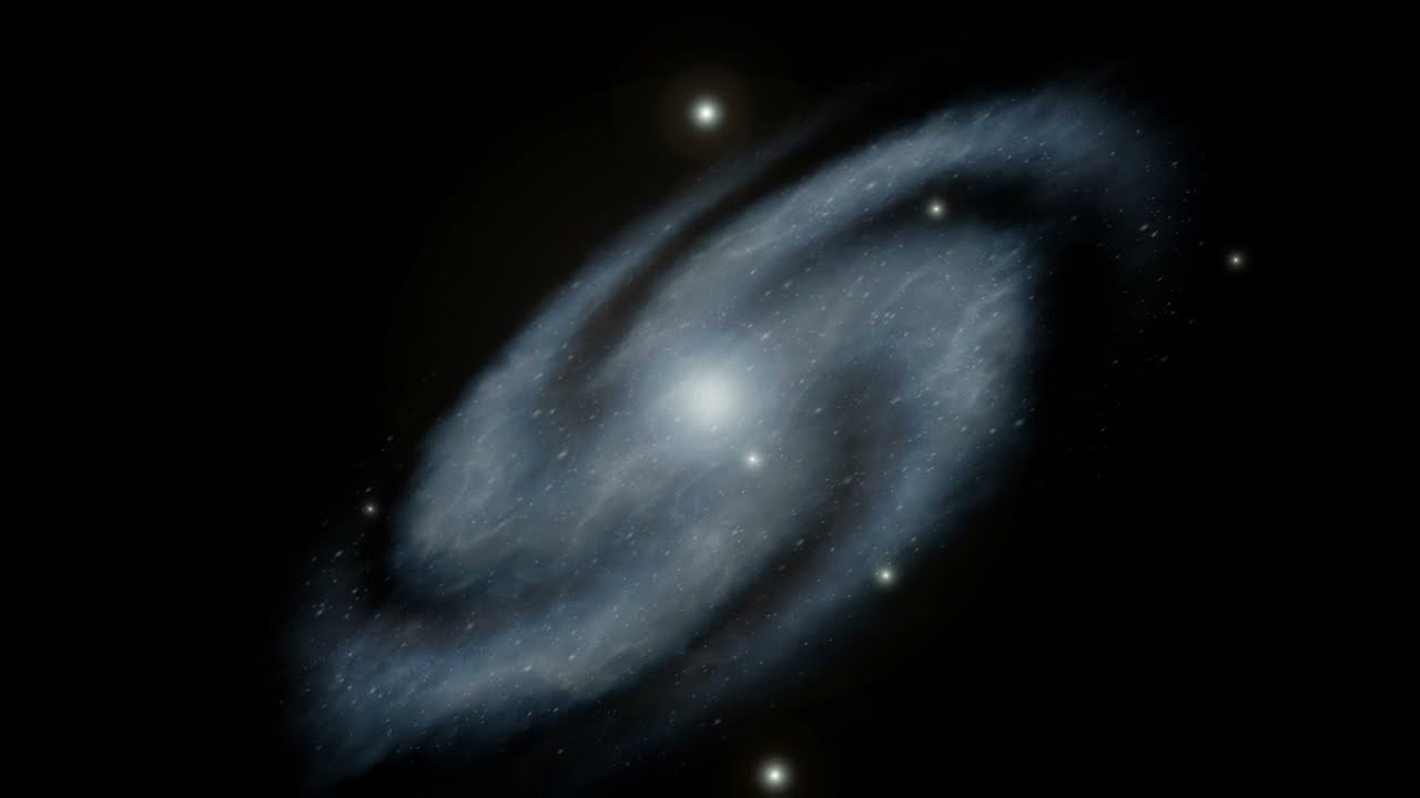 Large 3D Galaxy Space Scene--Motion Graphics Animation with After Effects