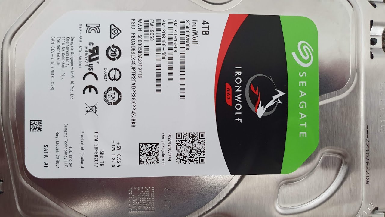 Seagate Ironwolf NAS drive. Any good? Long term review.