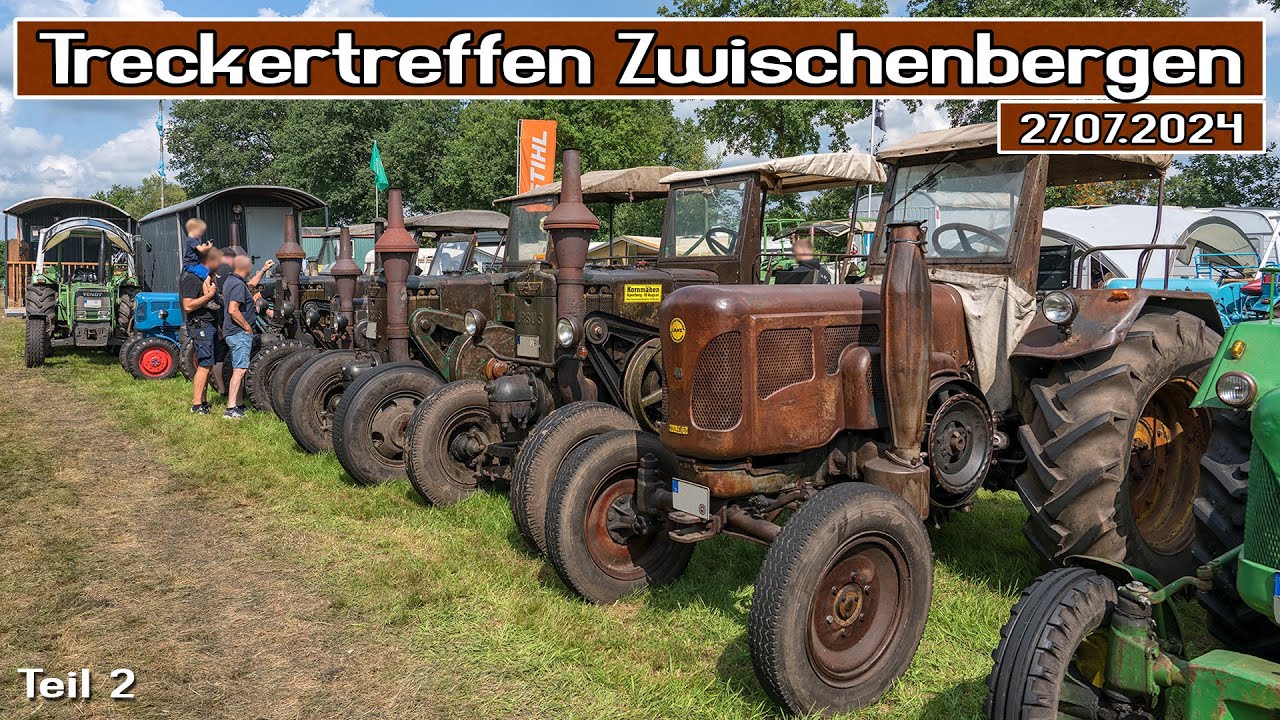 Treckertreffen Zwischenbergen 2024 - Teil 2/4