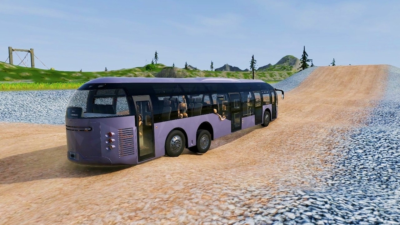 Pure Driving Experience | Road Surface Test #3 - BeamNG.drive