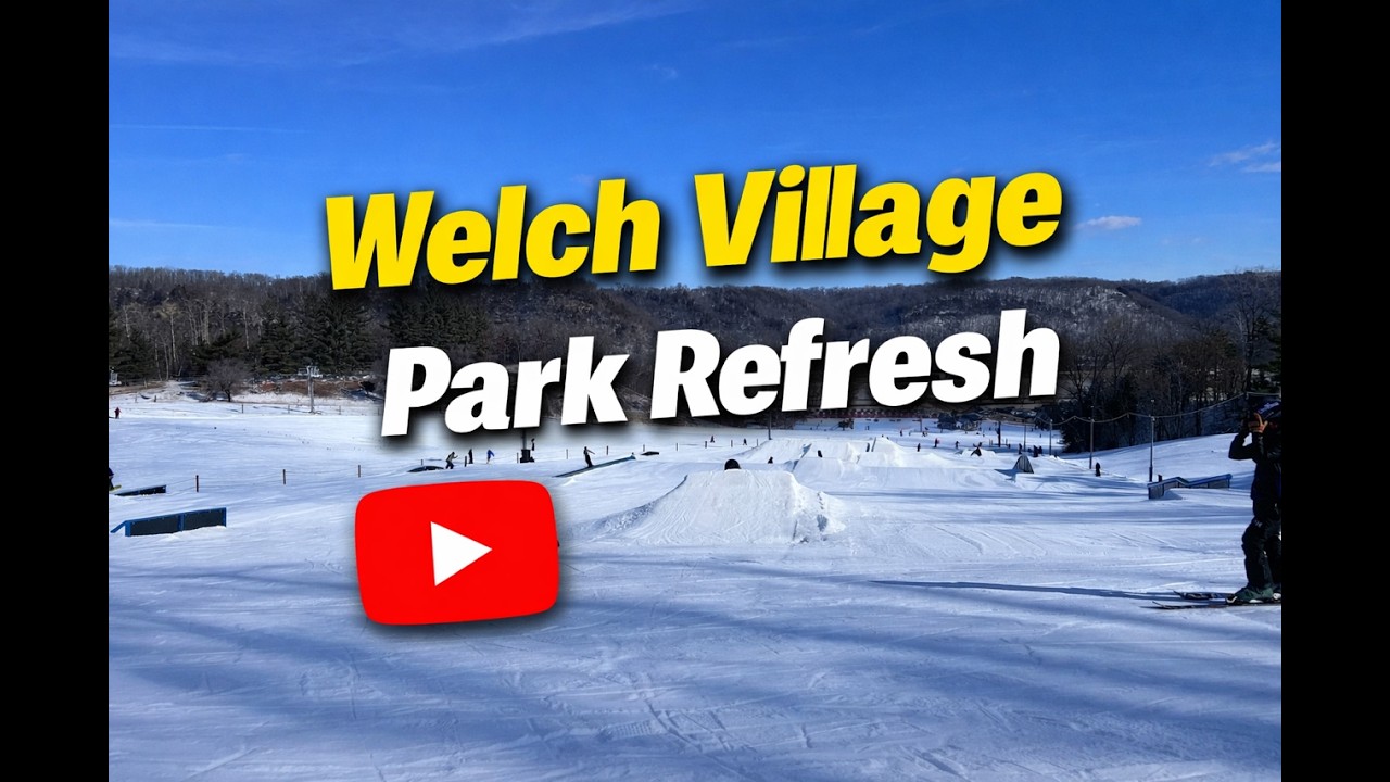 Hit my FIRST rail at Welch Village