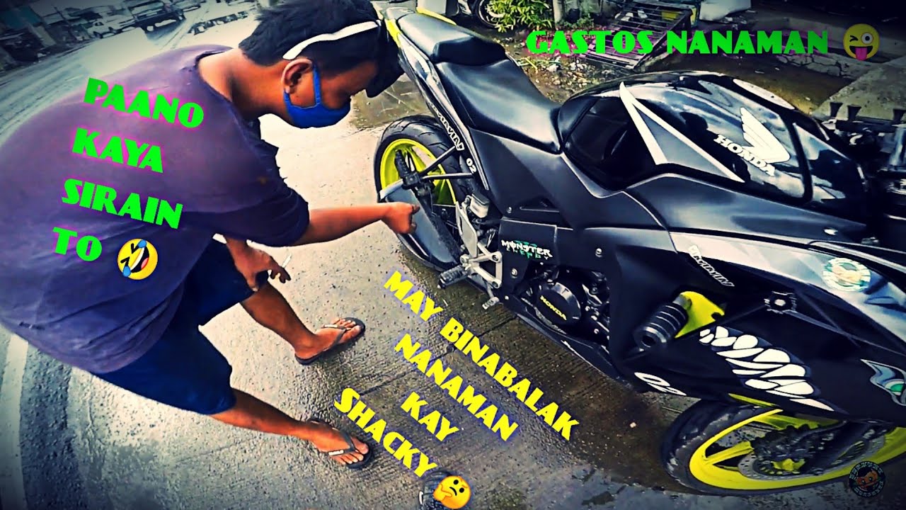 Installing elbow for Akrapovic pipe (CBR 150 v2)