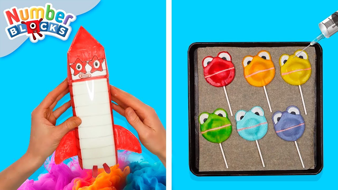 🖌️ The Coolest Crafts Compilation! 😎 | DIY - Counting Crafts for Kids | @Numberblocks