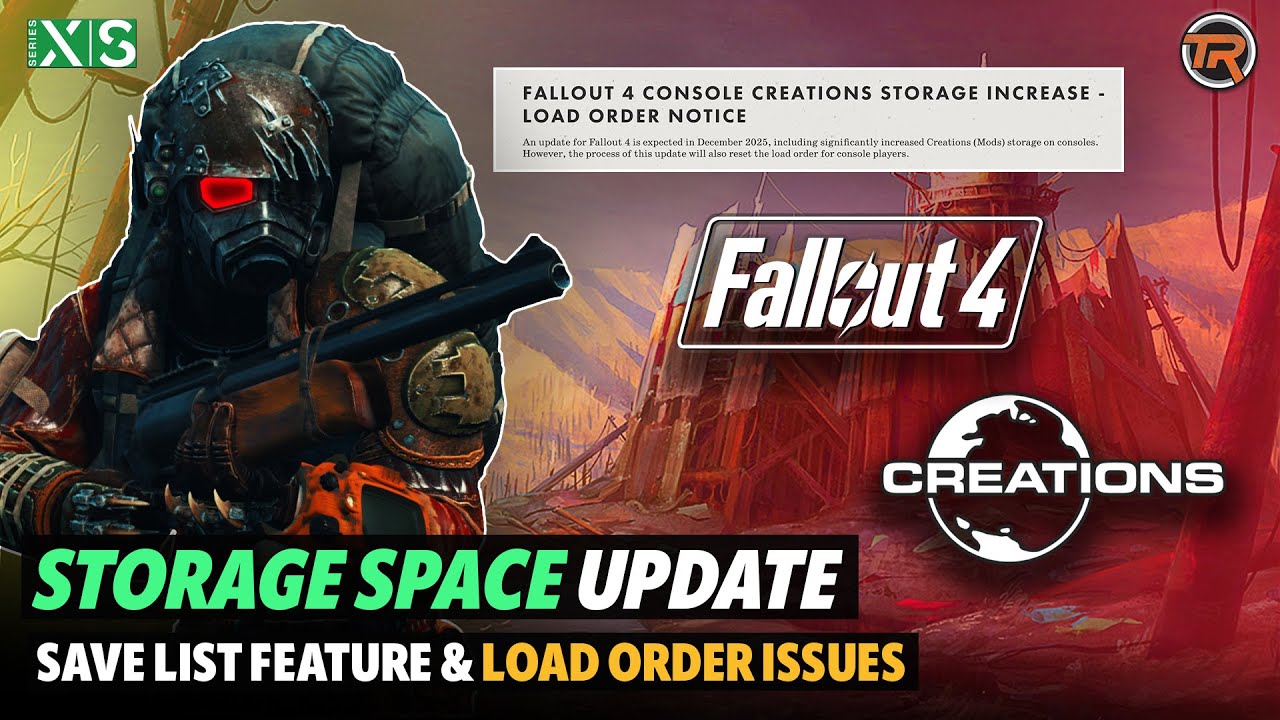 Prepare for the Fallout 4 Mod Storage Increase on Xbox!